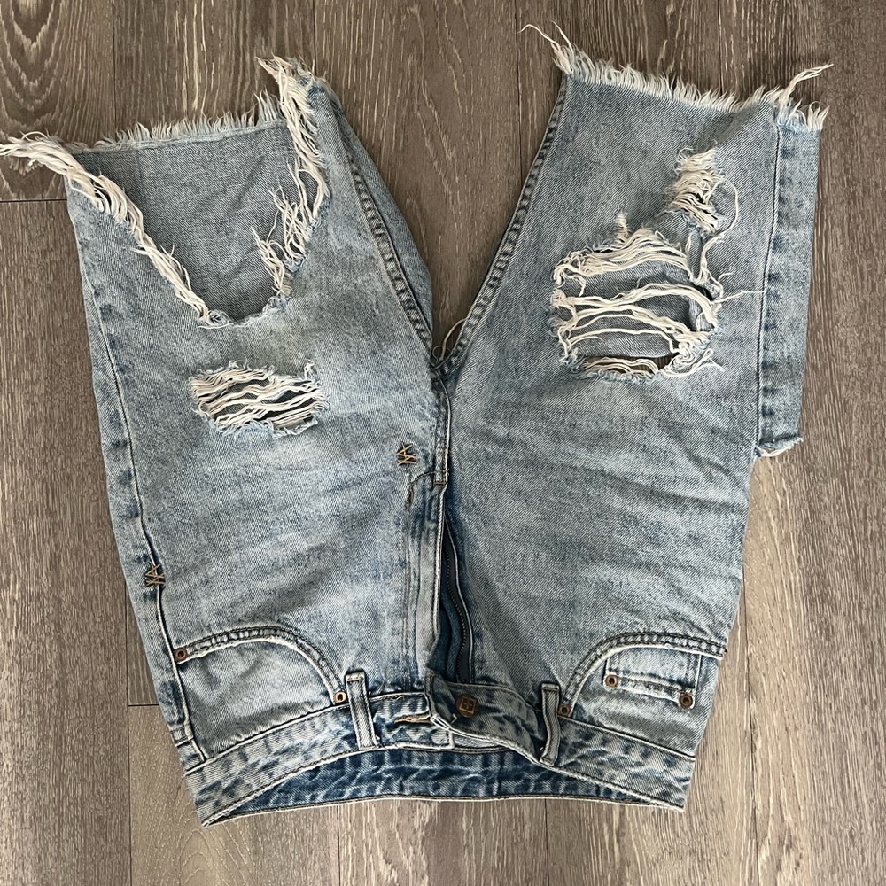 Ksubi distress shorts
